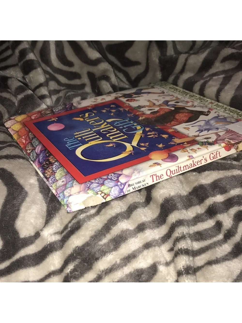The Quilt Maker's Gift Illustrated Children's Book -hardCover 2000